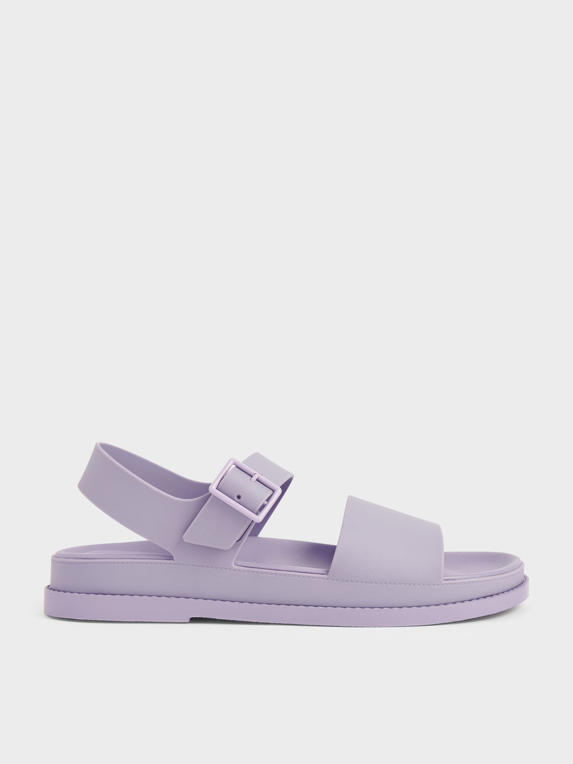 

Buckle Strap Flatform Sandals