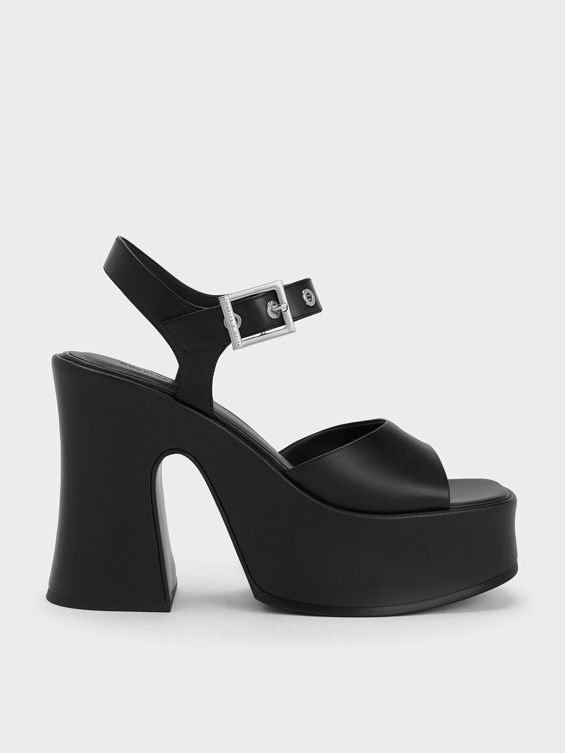 Jocelyn Grommet Ankle-Strap Platform Sandals