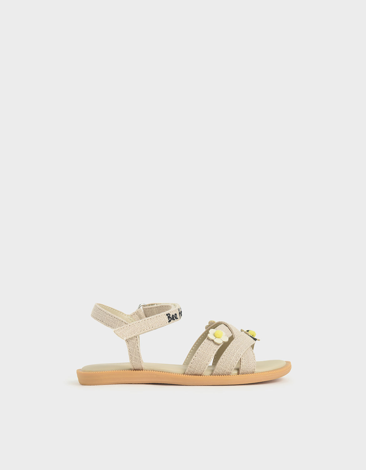 

The Purpose Collection - Girls' Bee Flat Sandals, Beige