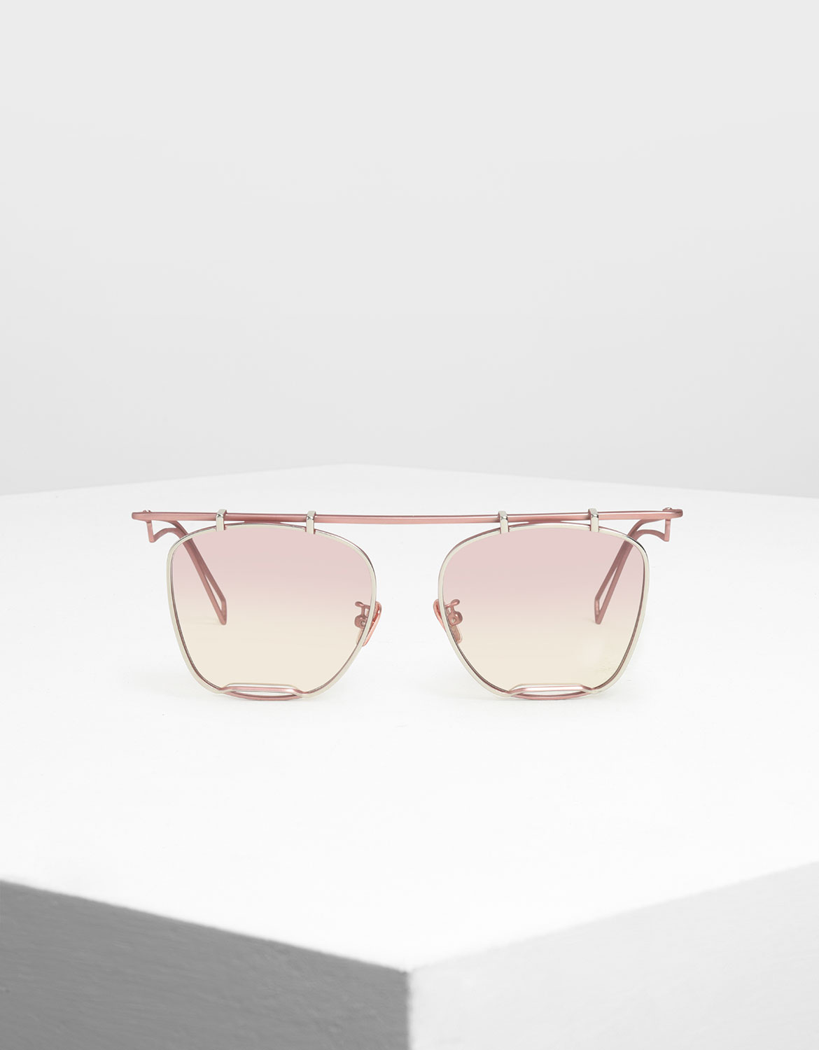 

Metal Frame Aviators, Pink