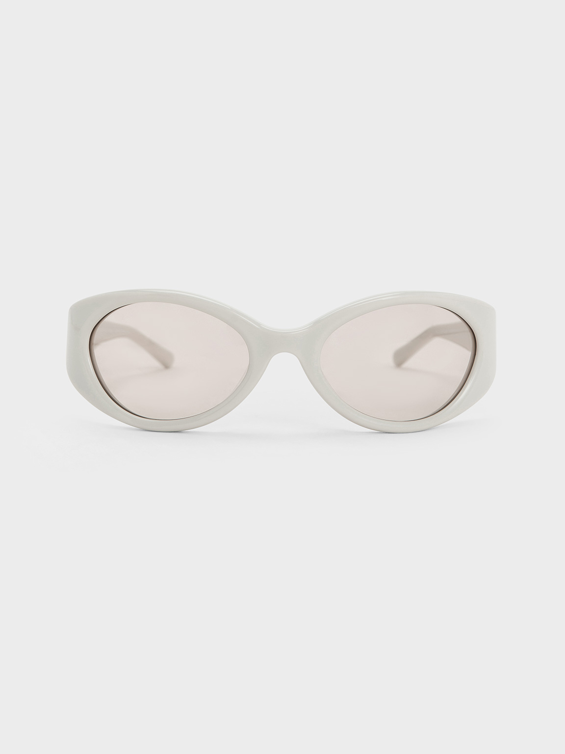 Charles & Keith - Eden Oval Sports Sunglasses