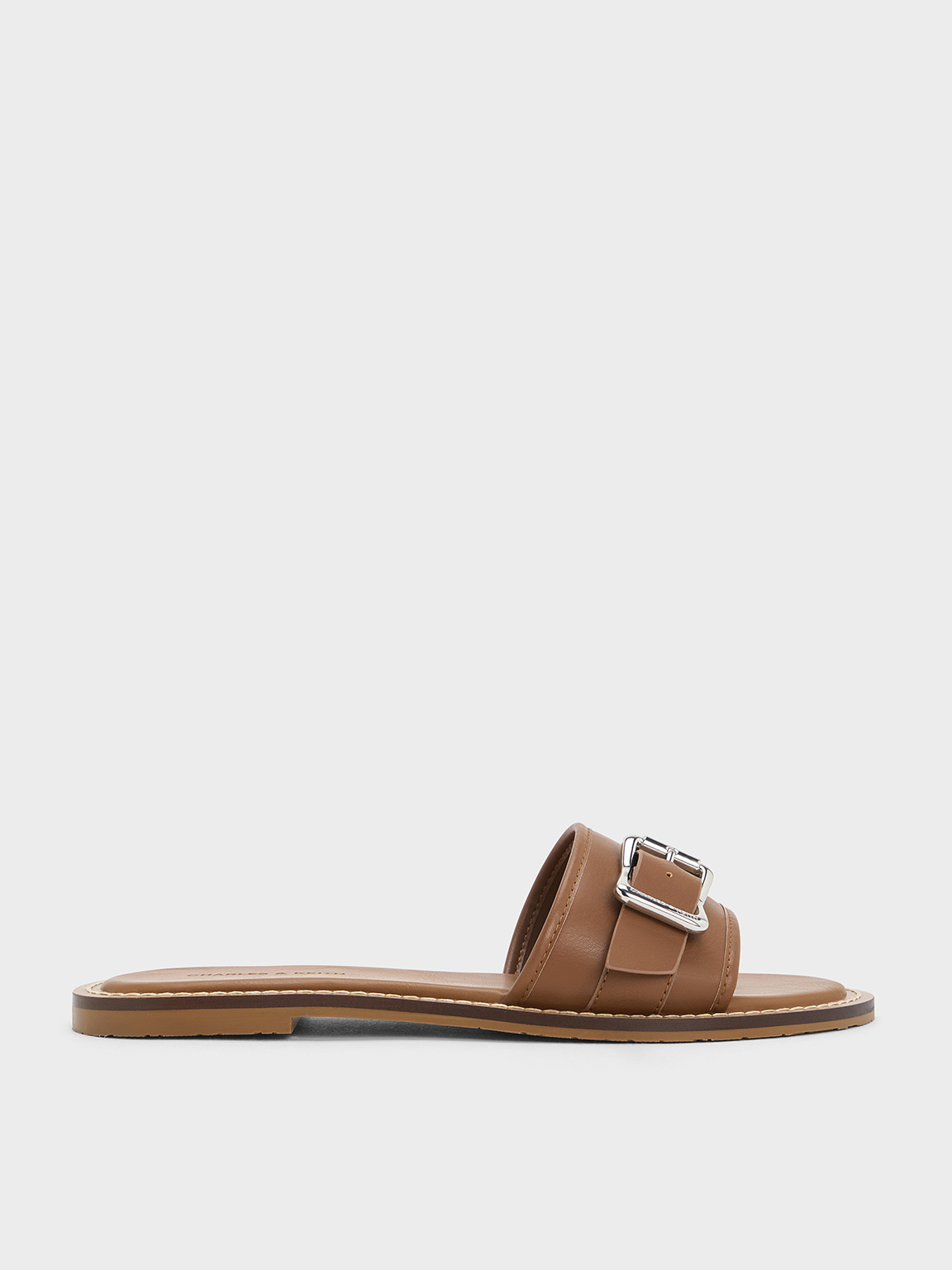Charles & Keith - Buckled Slide Sandals