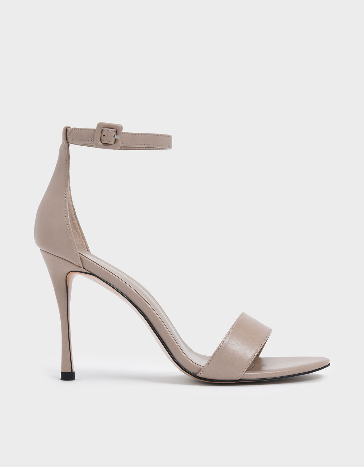 

Ankle Strap Stiletto Heels, Nude