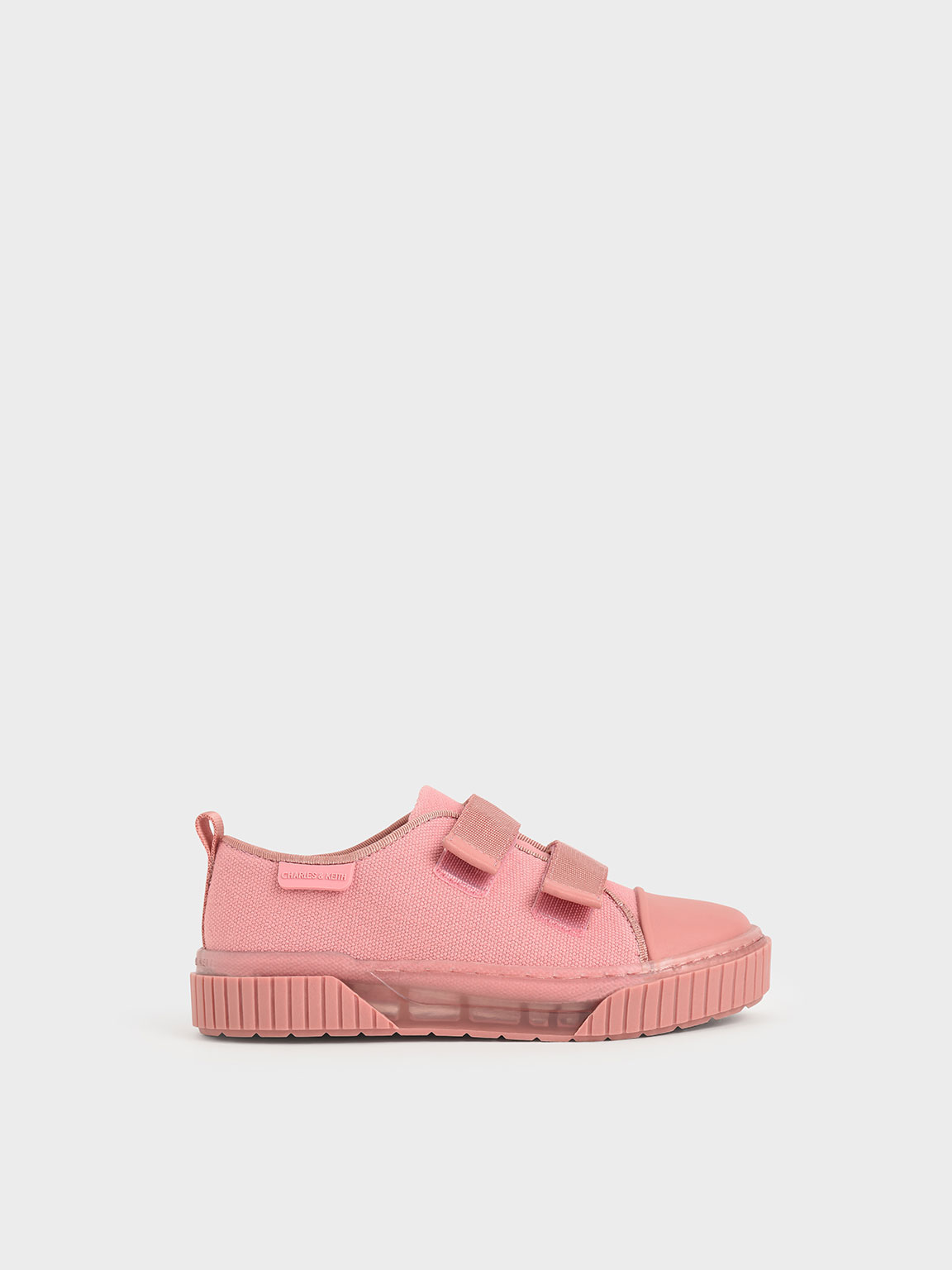 

Purpose Collection 2021: Girls' Organic Cotton Sneakers, Pink