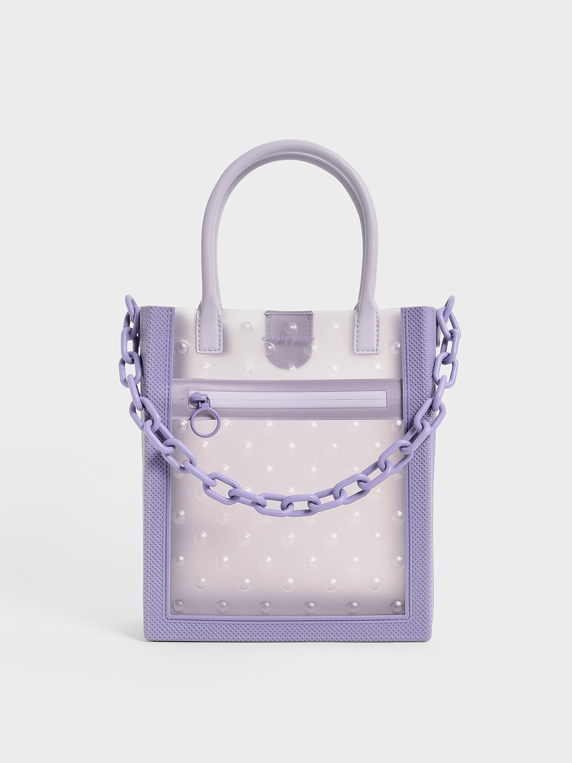 

Chain Link Tote Bag, Lilac