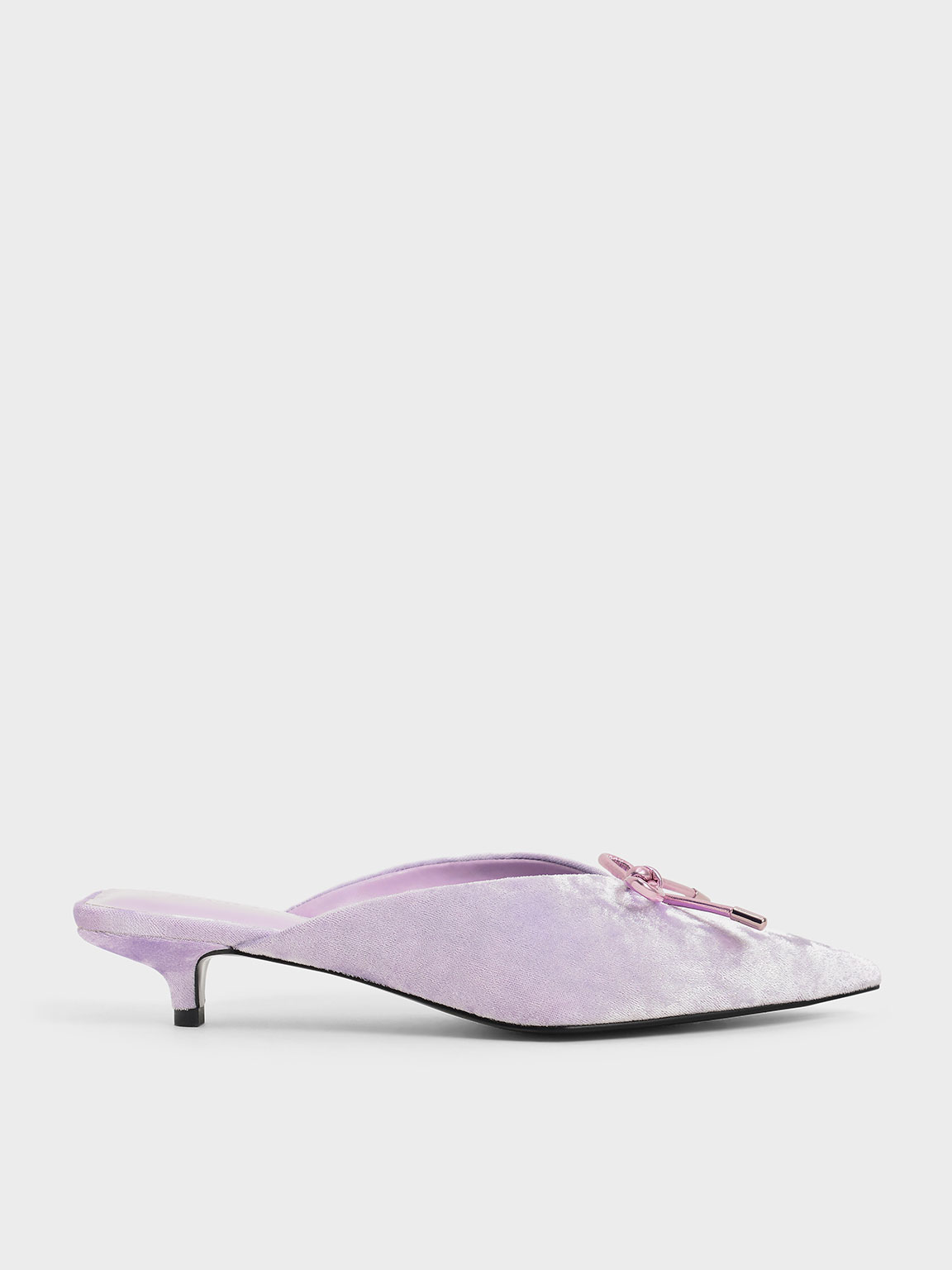 

Azalea Velvet Bow-Embellished Mules​