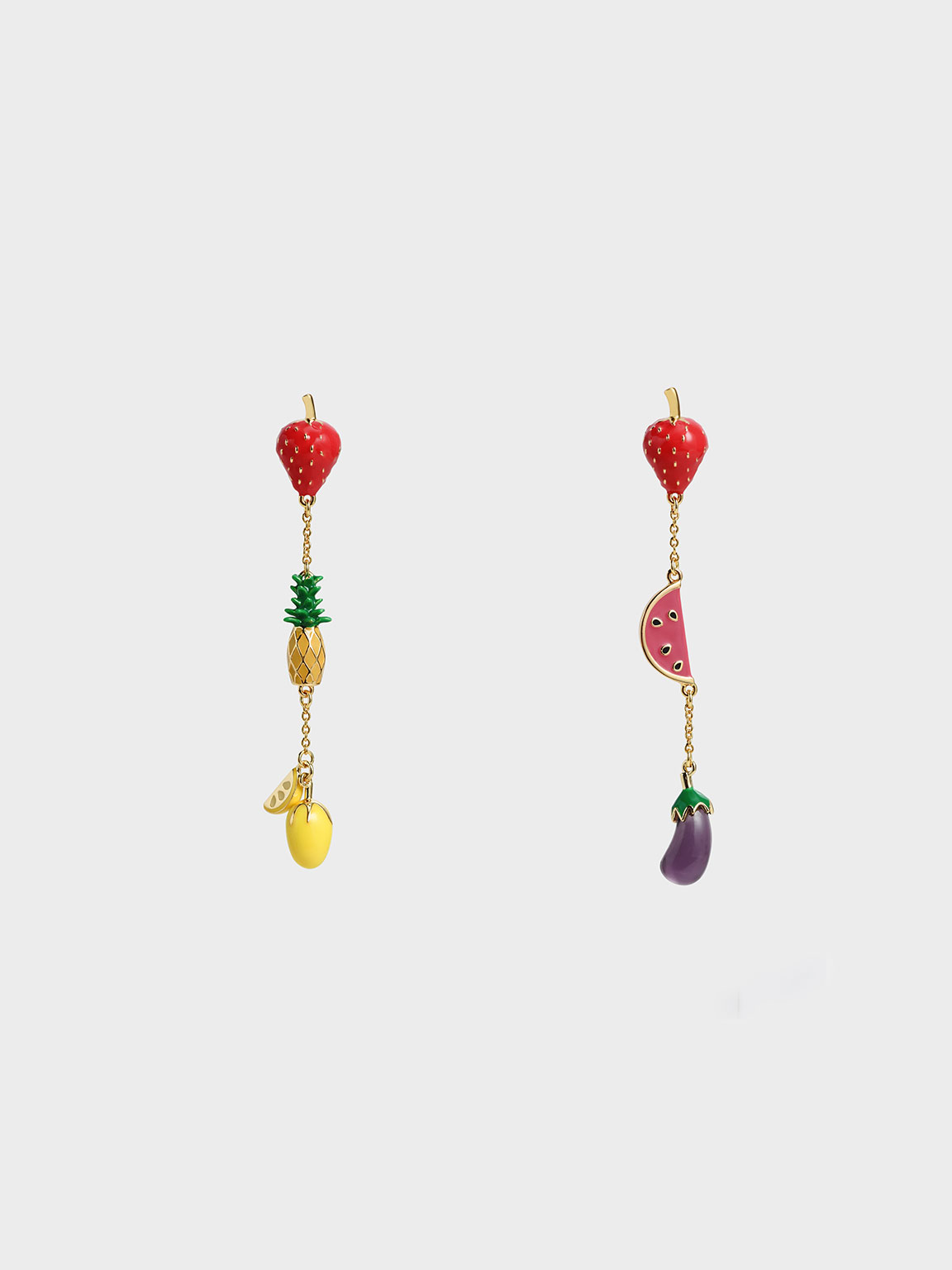 

Fruits Drop Earrings, Multi
