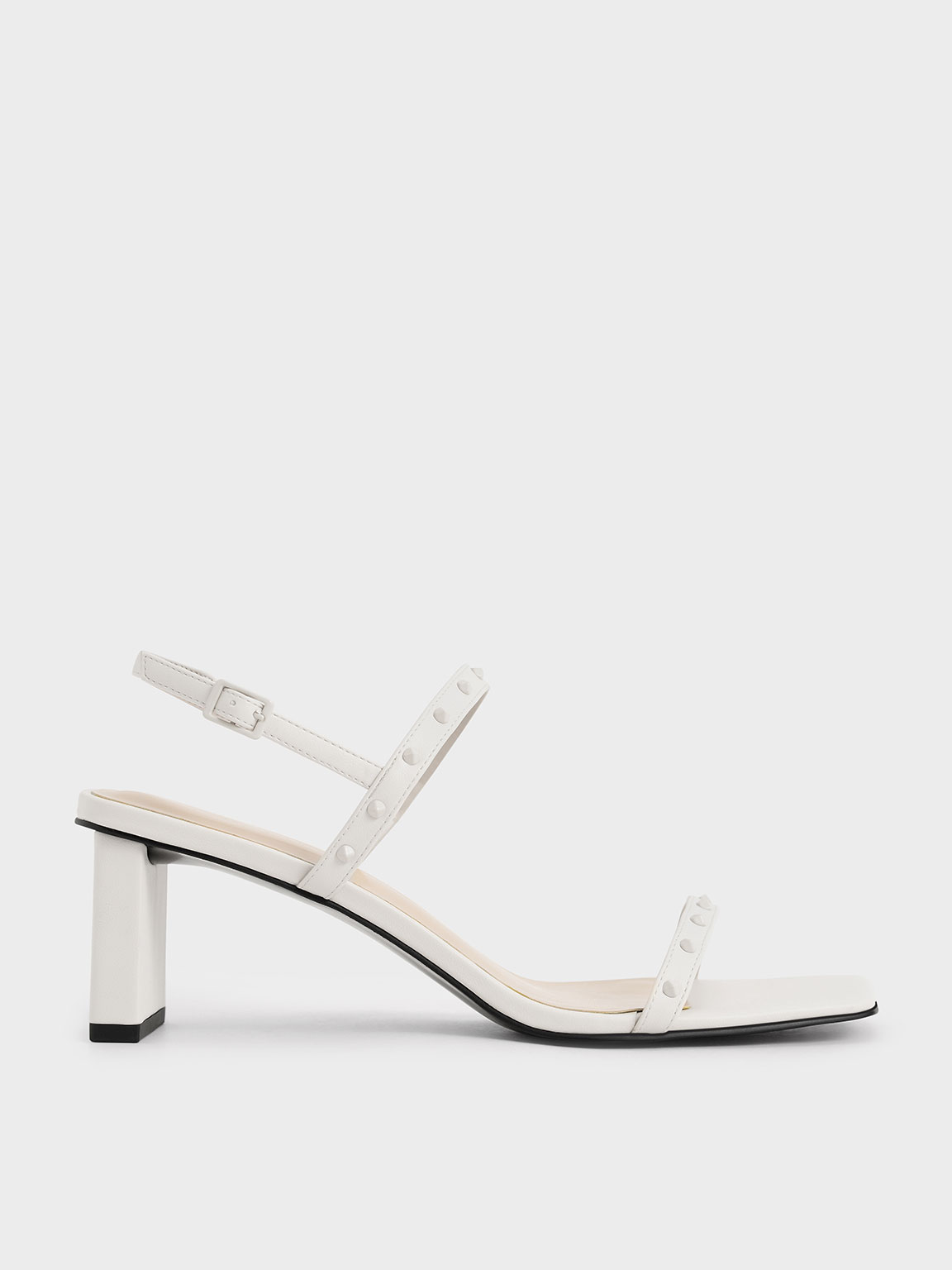 

Studded Blade Heel Slingback Sandals