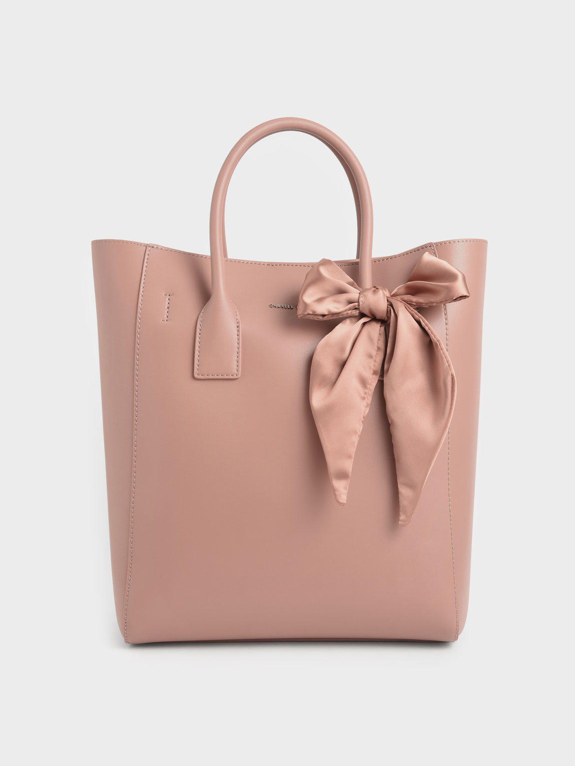 

Bow Tote Bag, Blush