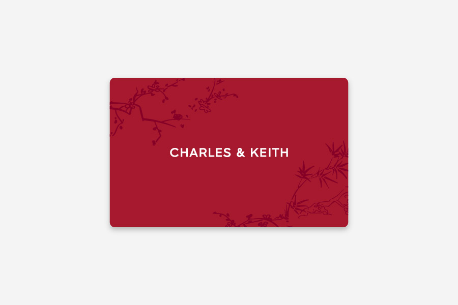Lunar New Year Gift Card - Red & White