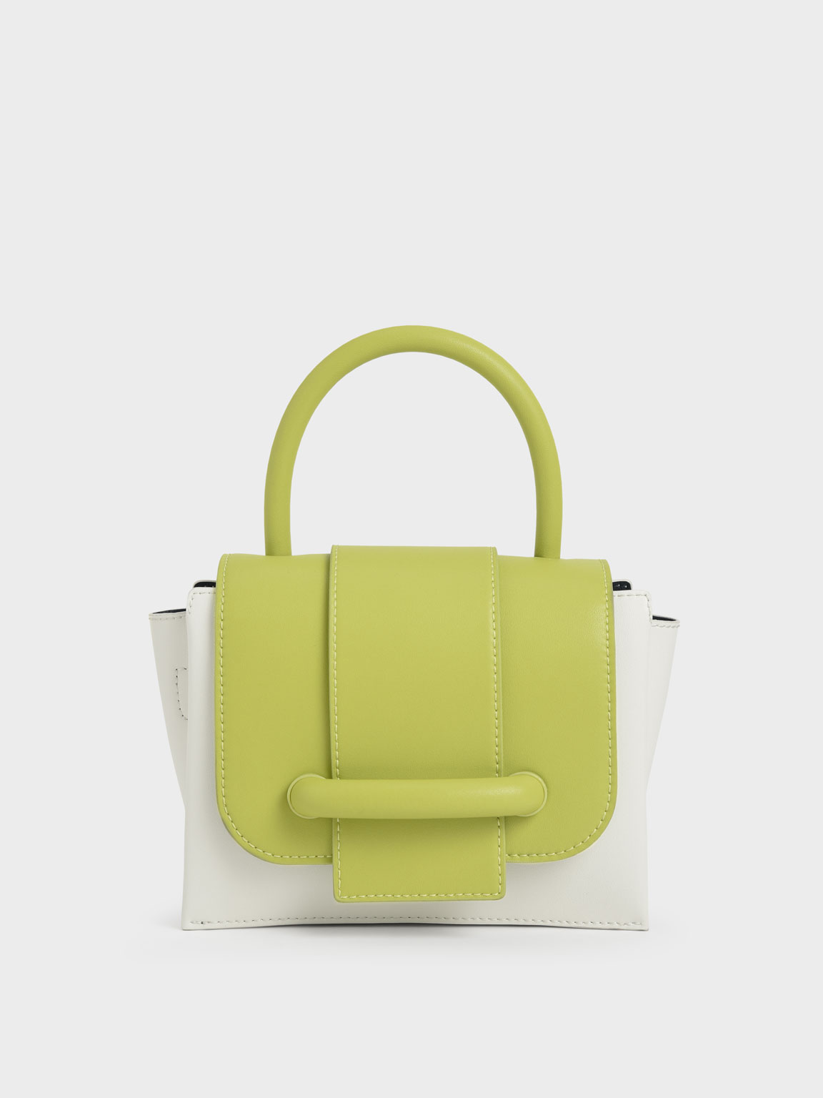 

Chain Strap Mini Bag, Lime