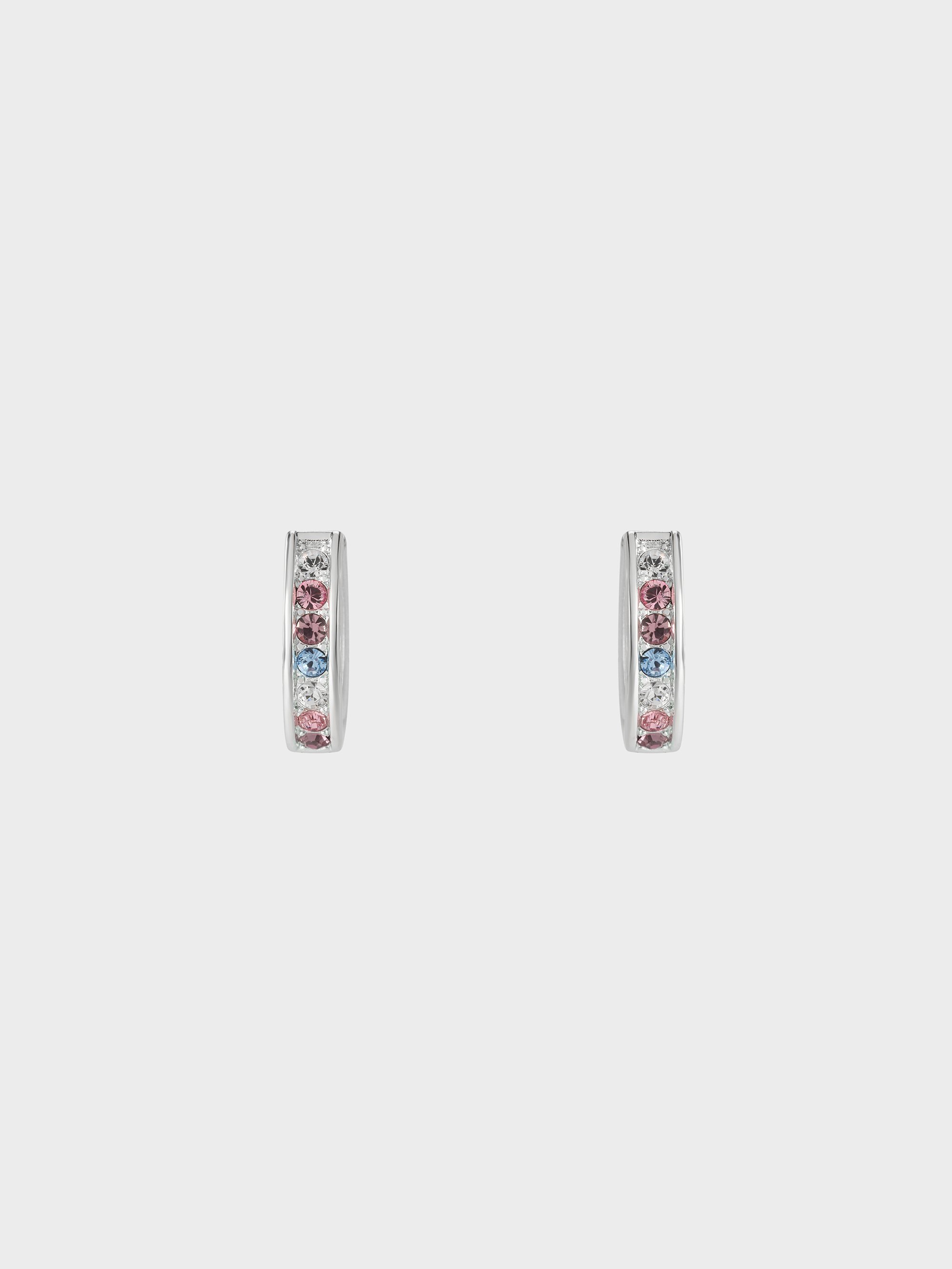 Charles & Keith - Maeve Crystal-Embellished Hoop Earrings