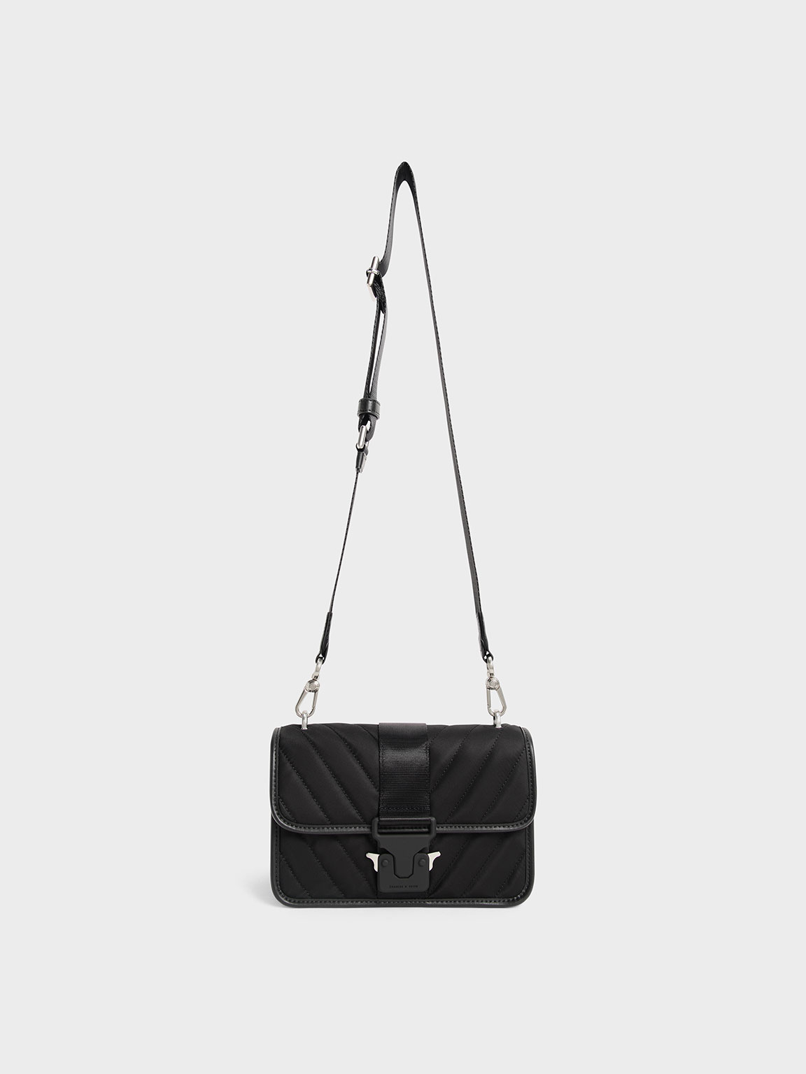 

The Anniversary Series: Sonia Recycled Nylon Padded Bag, Black