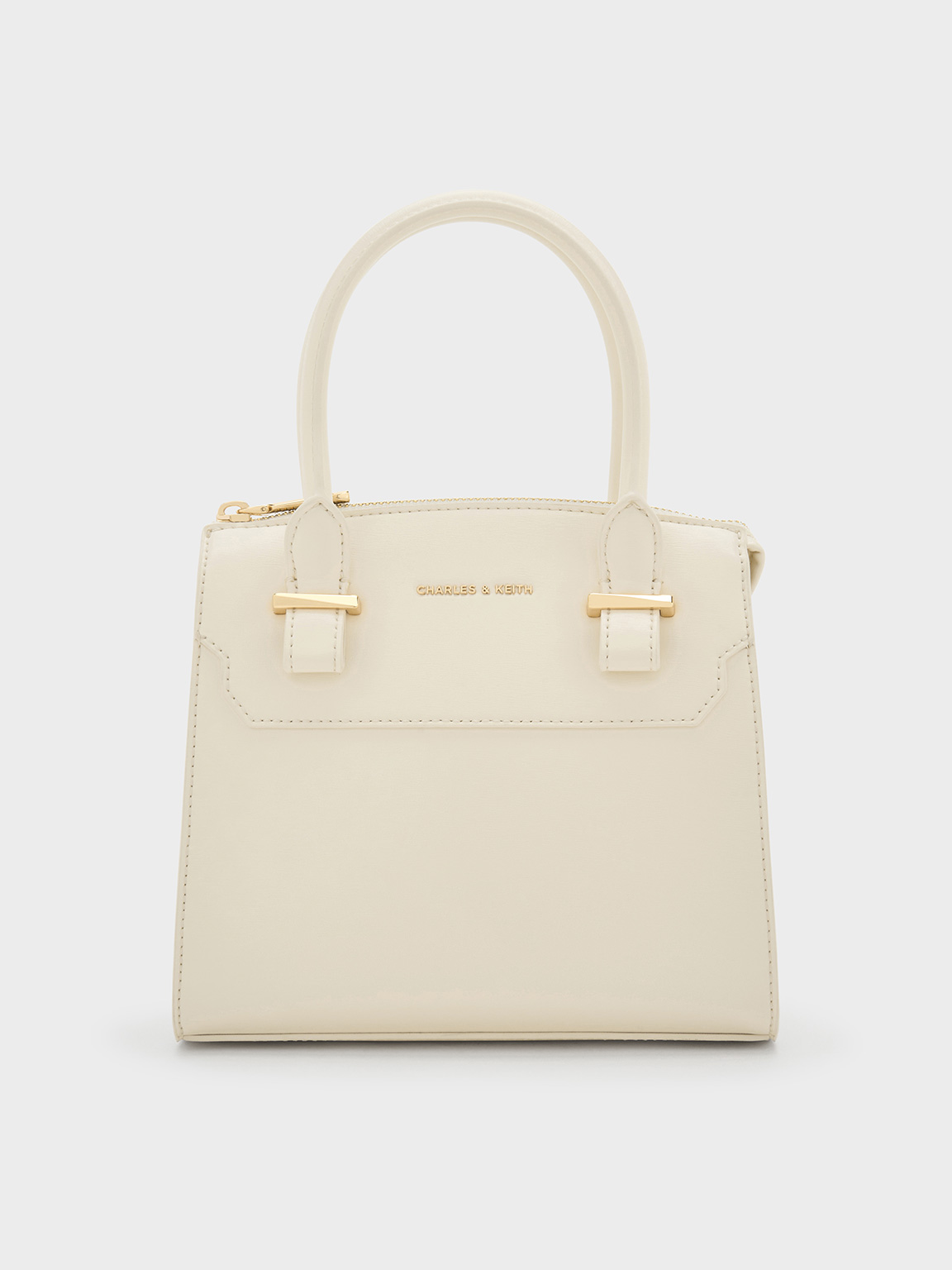 CHARLES & KEITH CHARLES & KEITH - TEMMIE STRUCTURED TOTE BAG