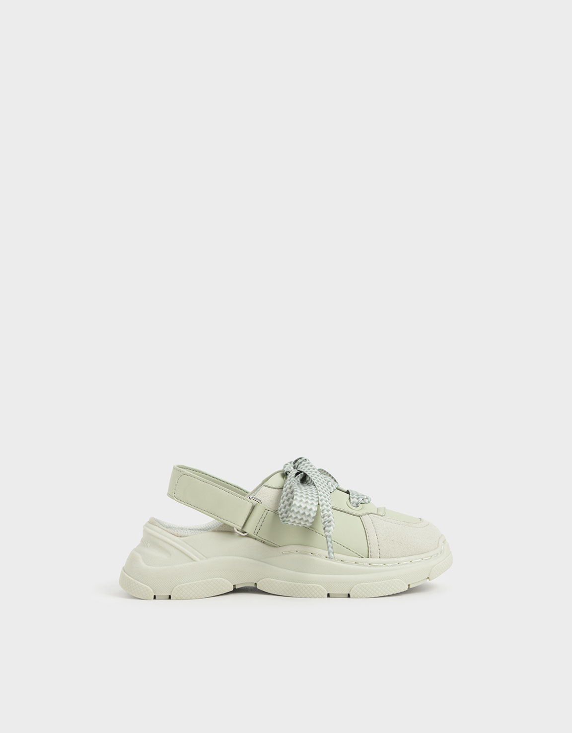 

Girls' Slingback Sneakers, Mint green